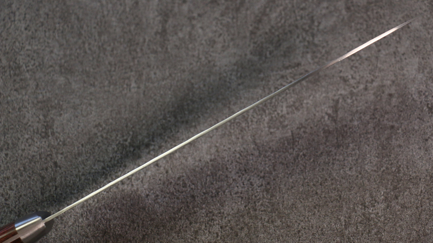 清助 スウェーデン鋼 鎚目 牛刀包丁  210mm マホガニー柄 - 清助刃物