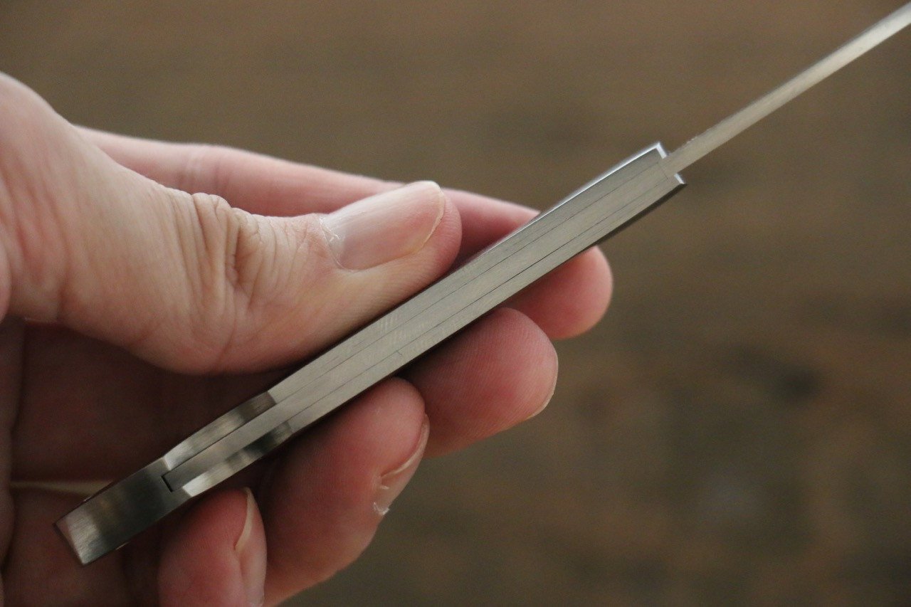 Moki Ezo Red Fox Pocket Knife - 清助刃物