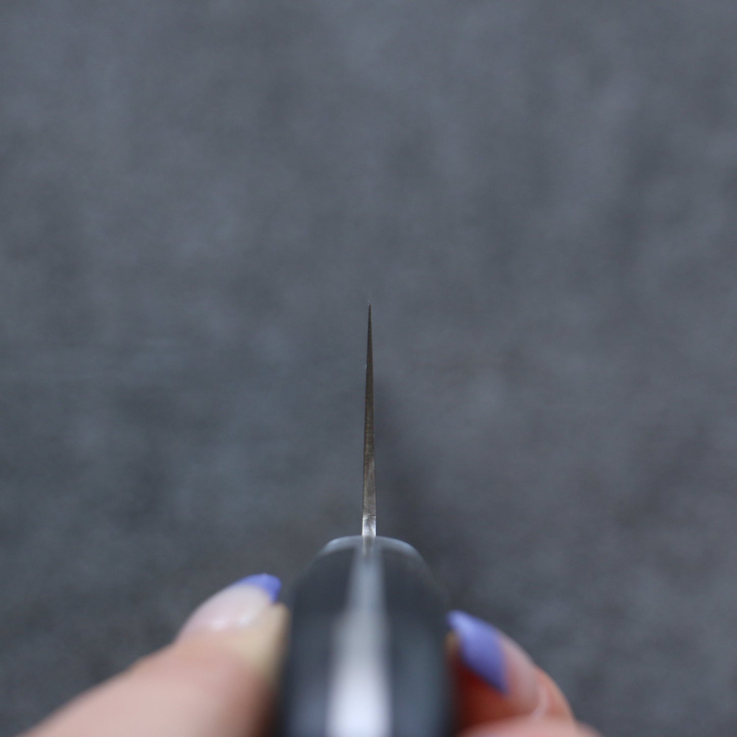 清助 ZA-18 ダマスカス 三徳包丁 165mm 黒合板柄 - 清助刃物