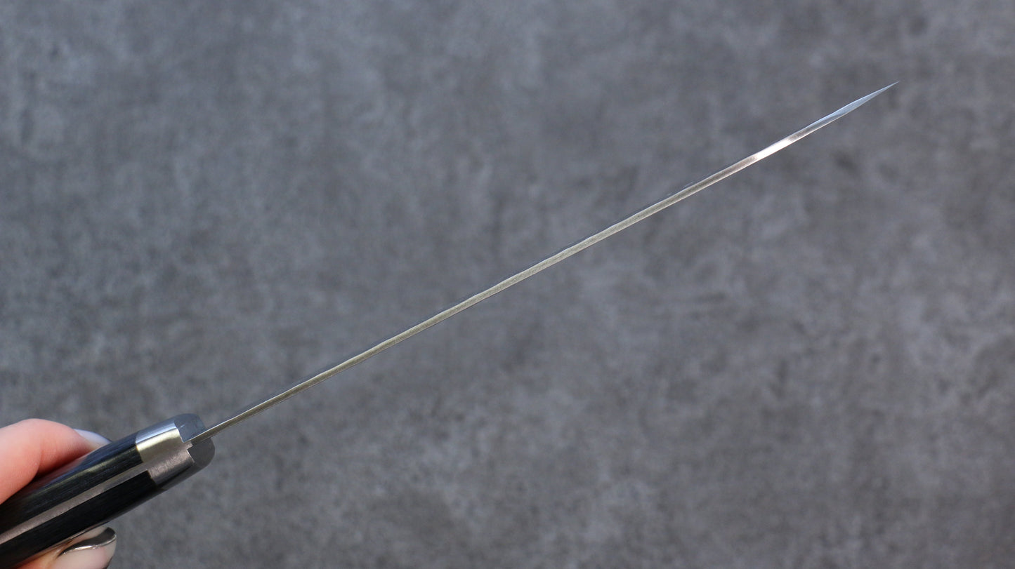 訓平 V金1号 鎚目 三徳包丁 170mm 合板 (紺色)柄 - 清助刃物