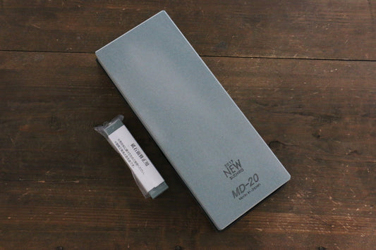 末広 DEBADO 荒砥石 (ゴム枠台付) #200 - 清助刃物