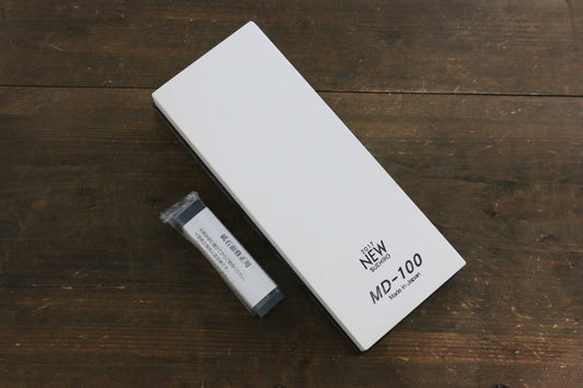 末広 DEBADO 中砥石 (ゴム枠台付) #1000 - 清助刃物