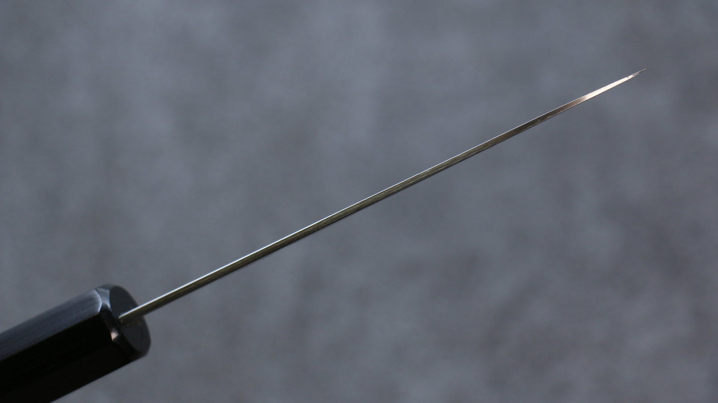 清助 V金10号 ダマスカス ペティーナイフ 120mm グレー合板柄 - 清助刃物