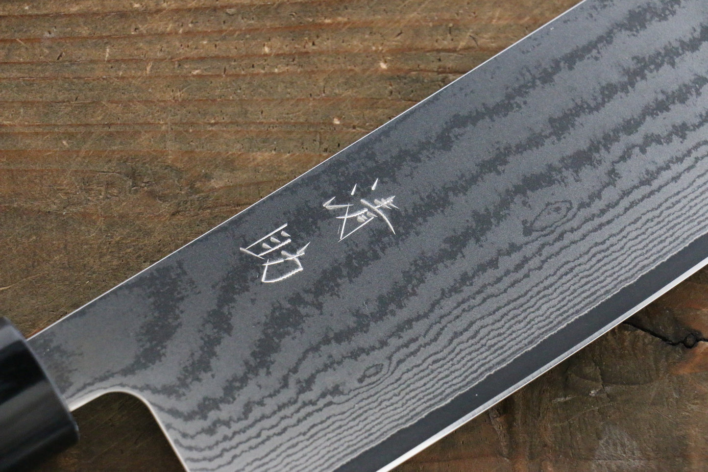 清助 V金10号 63層ダマスカス 薄刃包丁 165mm 紫檀柄 - 清助刃物