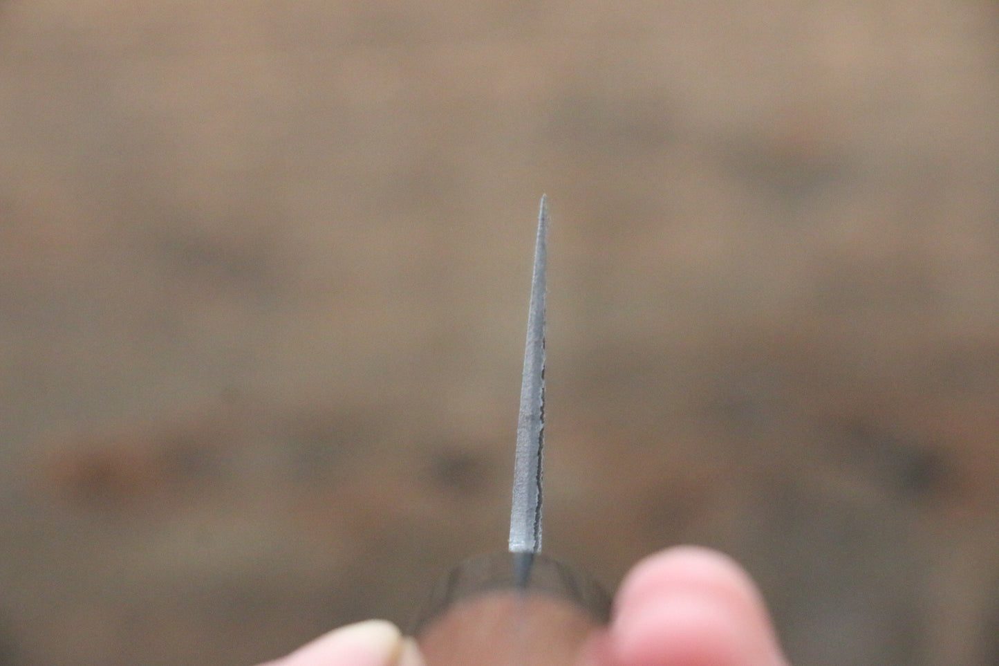 尾形 峻吾 銀三鋼 ダマスカス 黒仕上げ 牛刀包丁 210mm ジュラ - 清助刃物