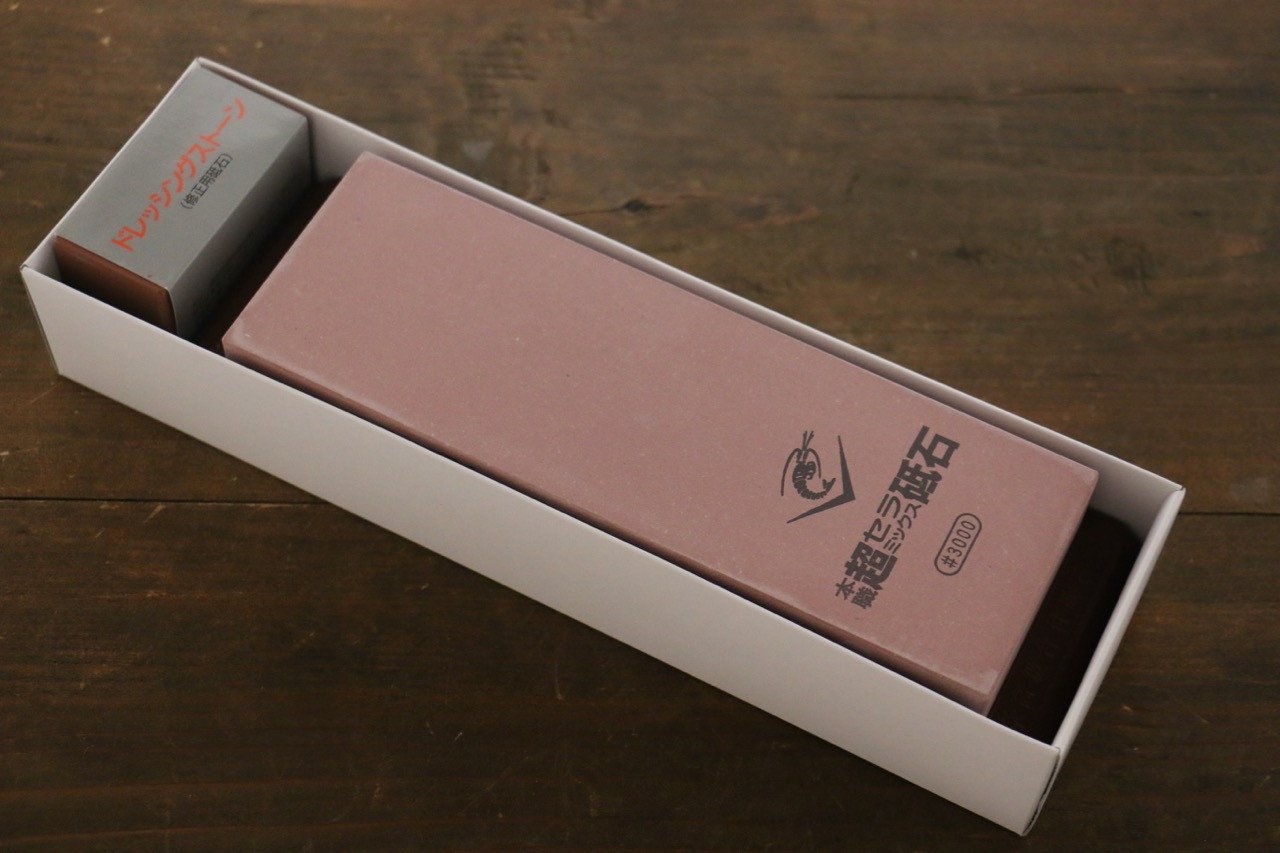 ナニワ超セラミックス砥石 台付 - #3000 - 清助刃物