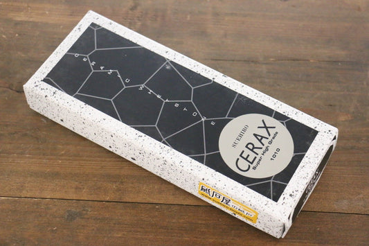 末広 CERAX 1010  純白中砥石  (ゴム枠付) #1000 - 清助刃物