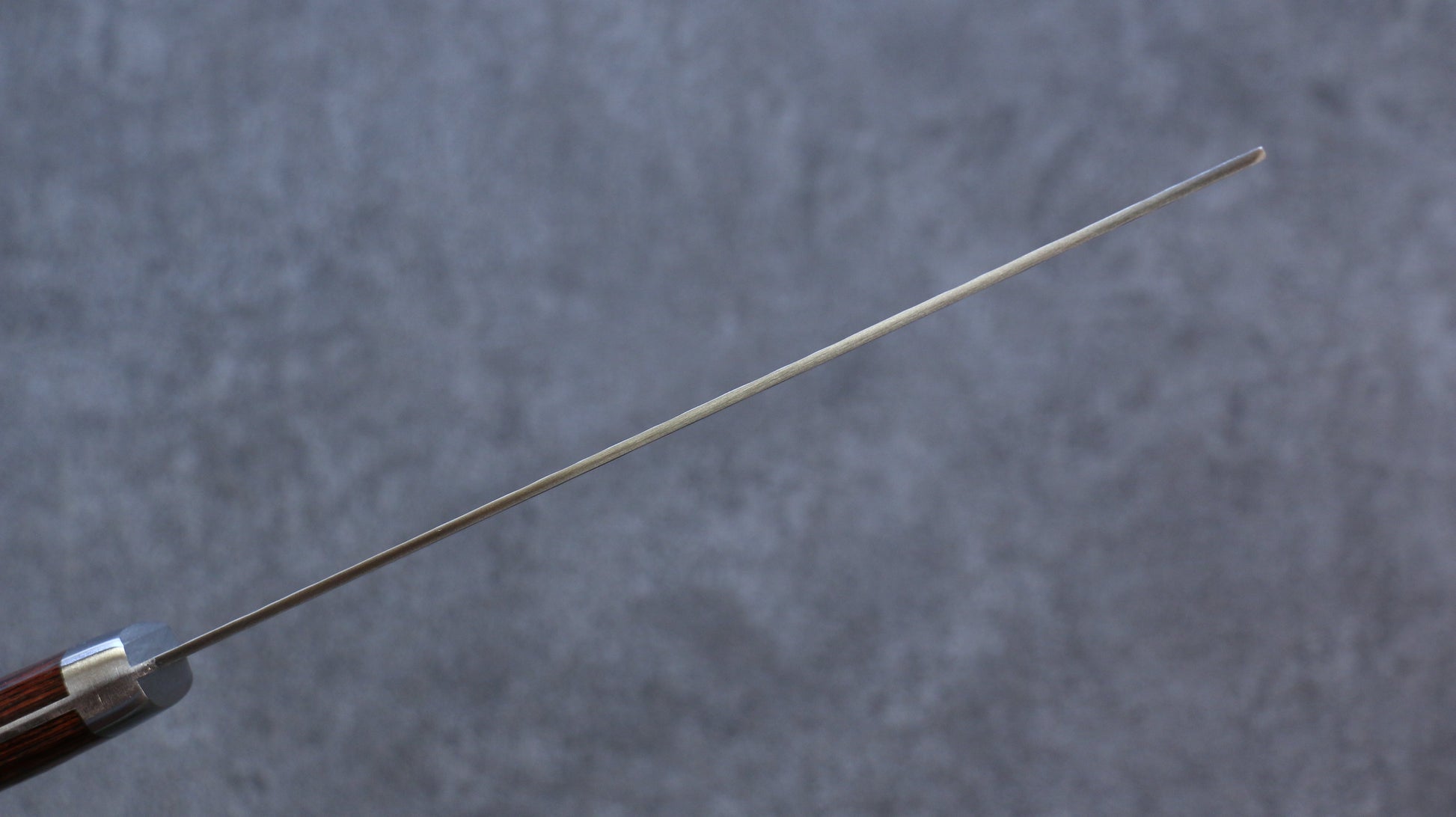 訓平 刻流(こくりゅう) V金10号 鎚目 ダマスカス 薄刃包丁 165mm マホガニー柄 - 清助刃物