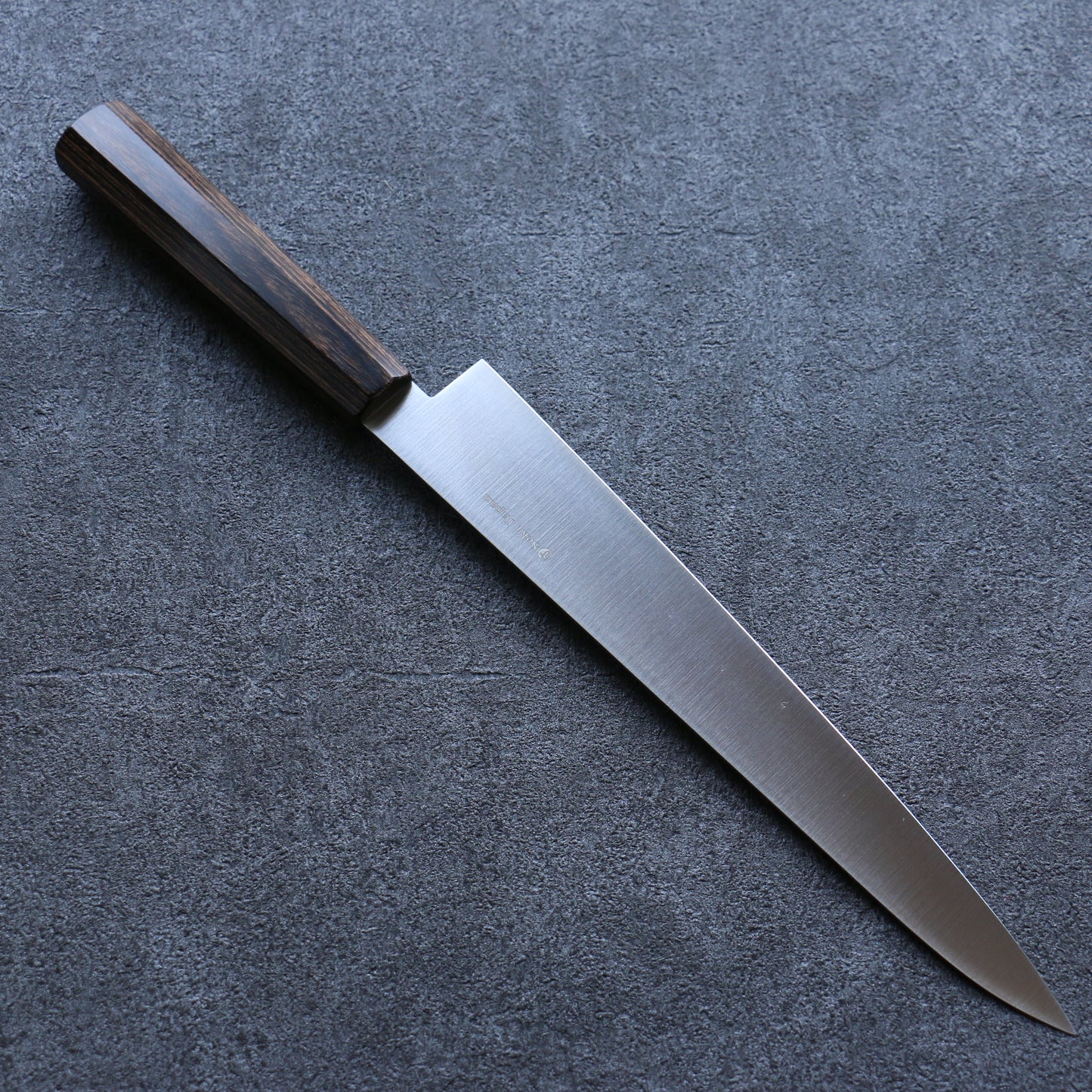 兼常 一途 V金10号 筋引包丁 240mm 茶合板柄 - 清助刃物