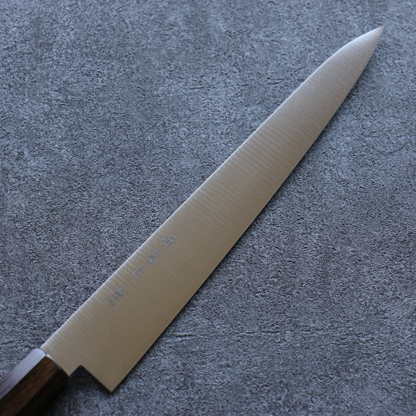 兼常 一途 V金10号 筋引包丁 240mm 茶合板柄 - 清助刃物