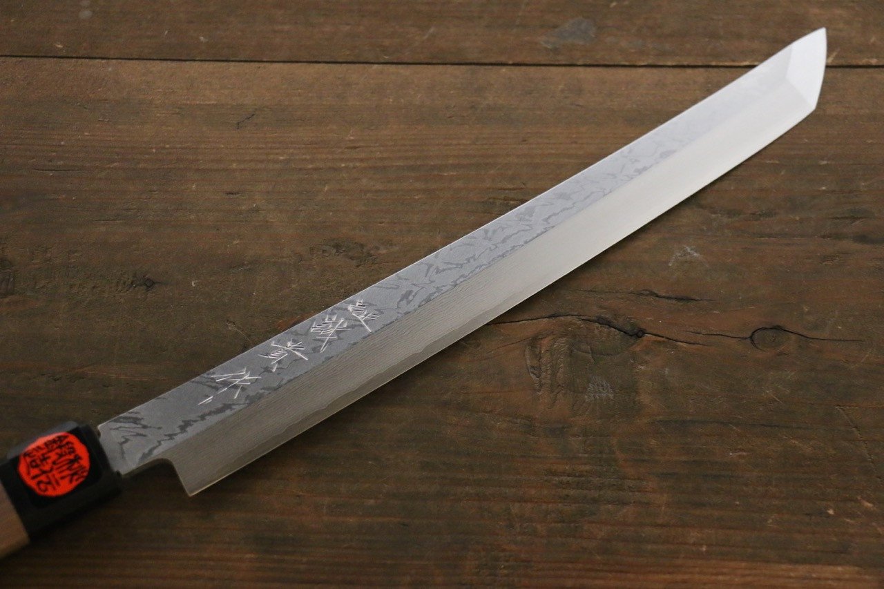田中 誠貴 V金10号 先丸蛸引包丁 270mm ウォルナット柄 - 清助刃物
