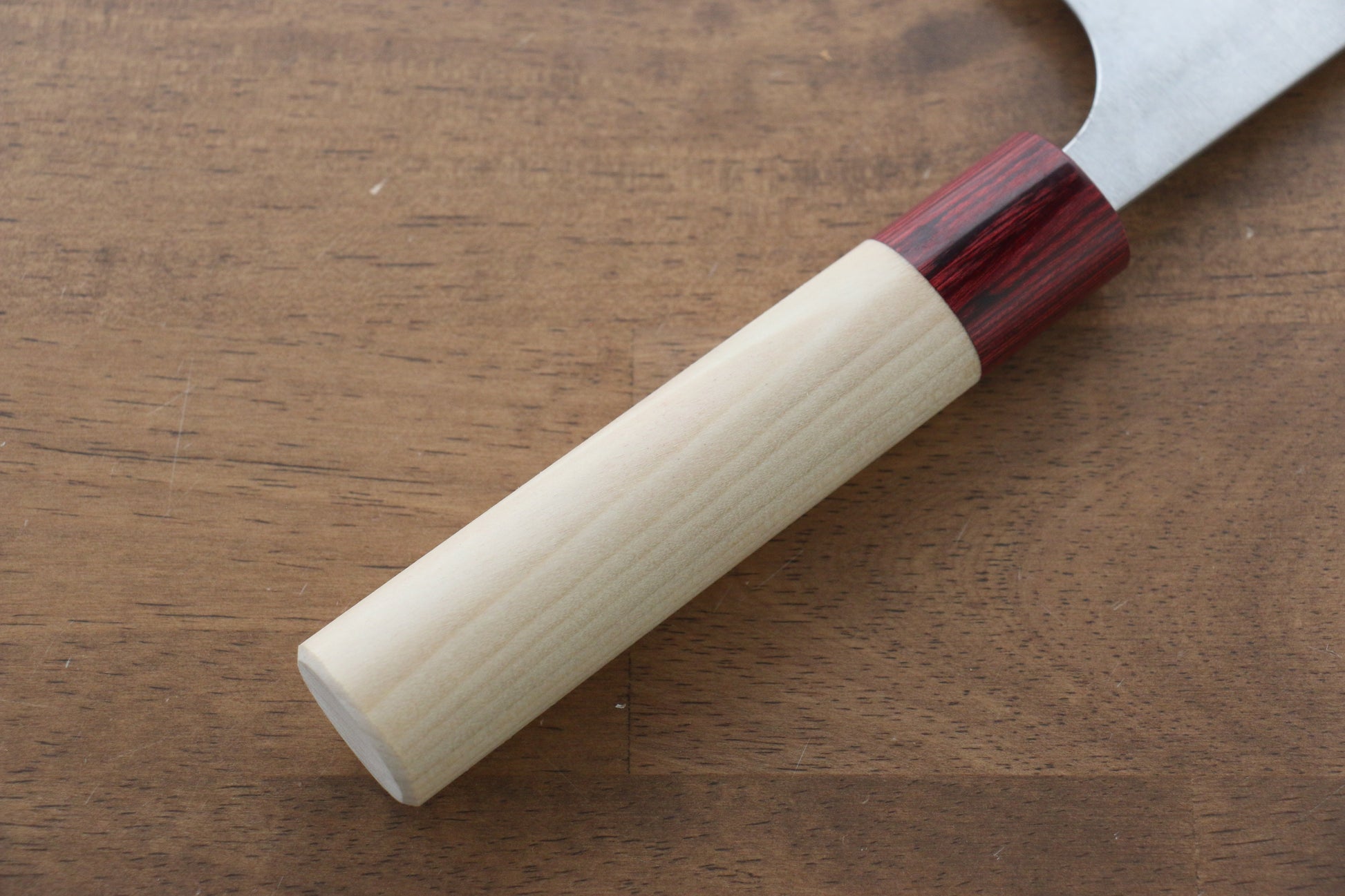 昌景 霧 V金10号 ダマスカス 菜切包丁  170mm 朴柄 - 清助刃物