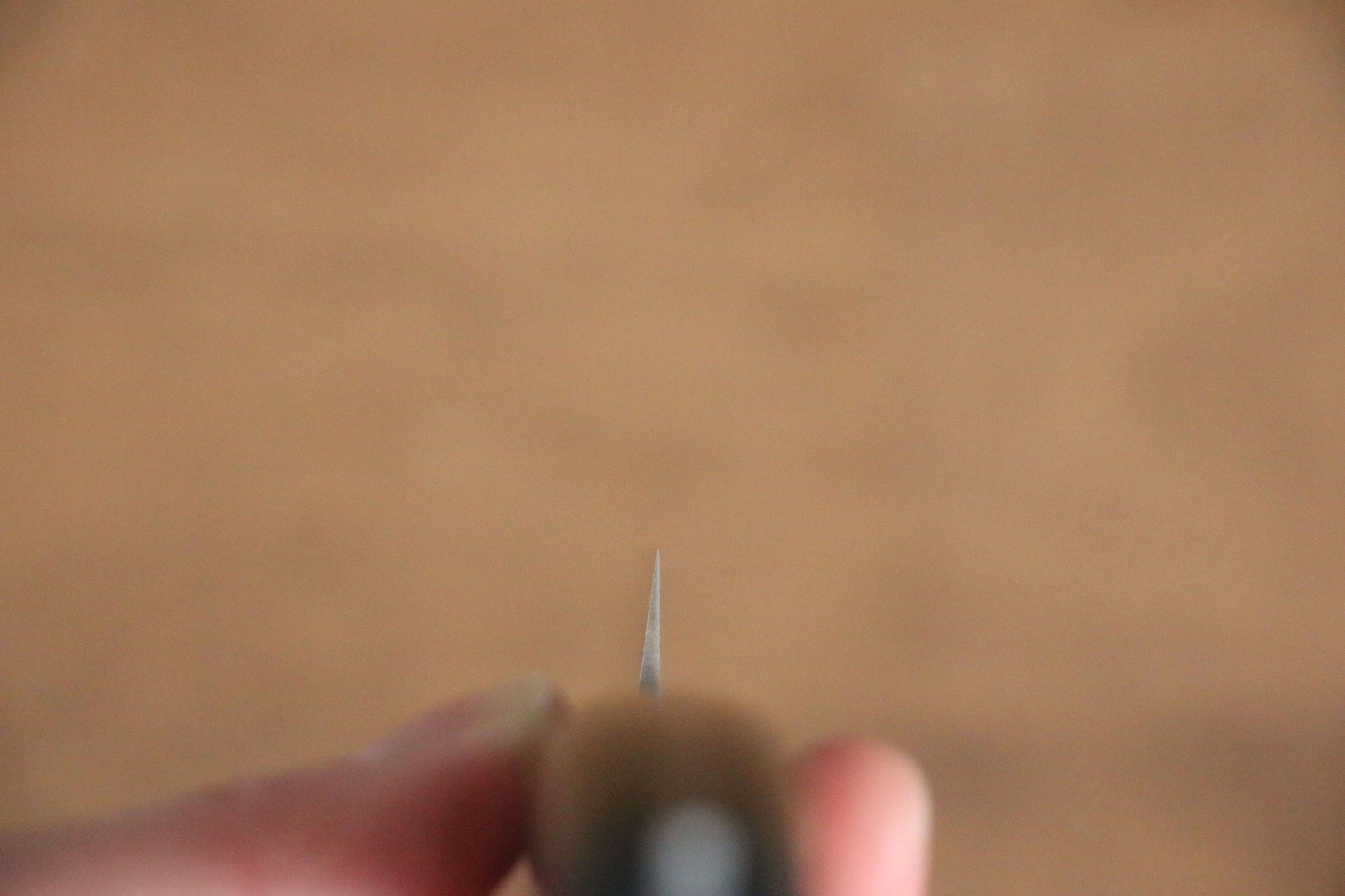 清助 彩雲 V金10号 ダマスカス ペティーナイフ  120mm 黒マイカルタ柄 - 清助刃物