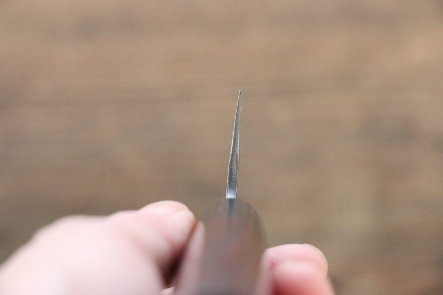 尾形 峻吾 SG2 黒打 ペティーナイフ  140mm 紫檀柄 - 清助刃物