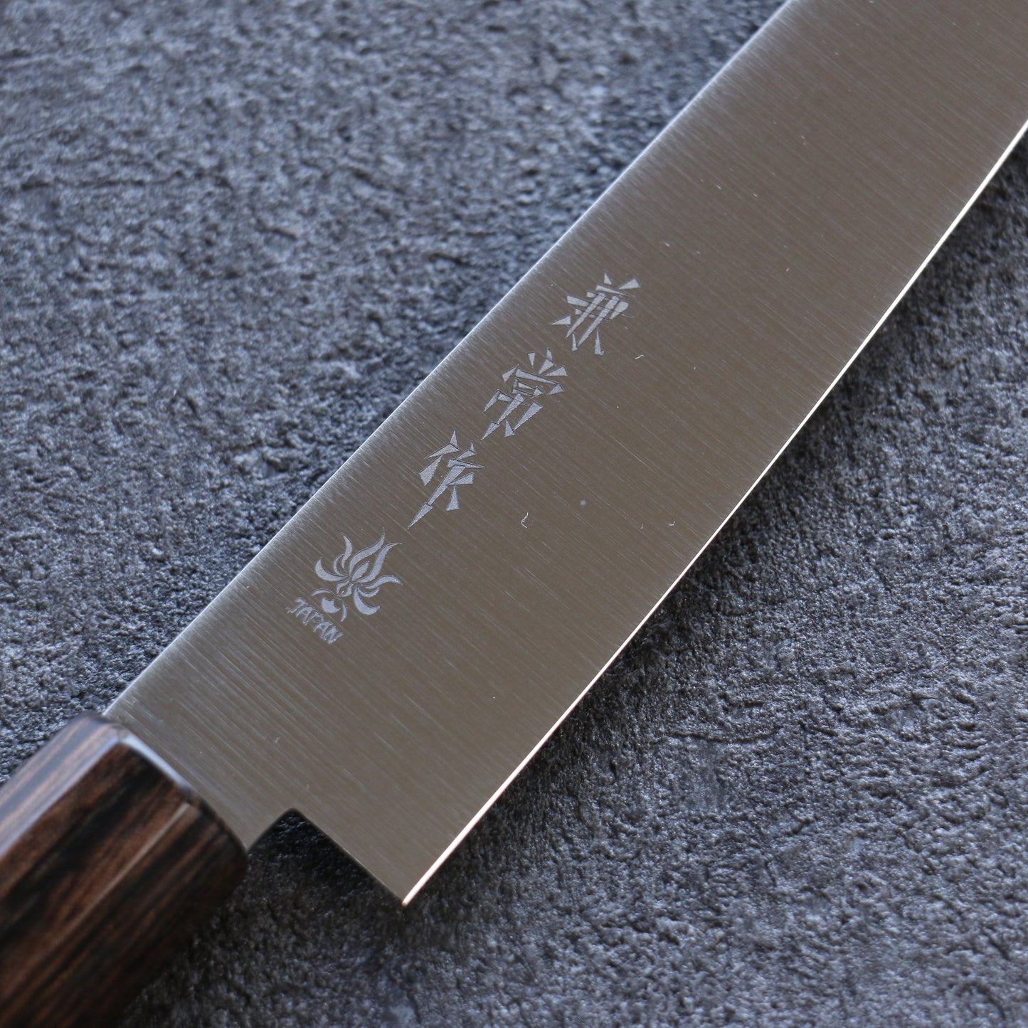 兼常 一途 V金10号 ペティーナイフ 135mm 茶合板柄 - 清助刃物