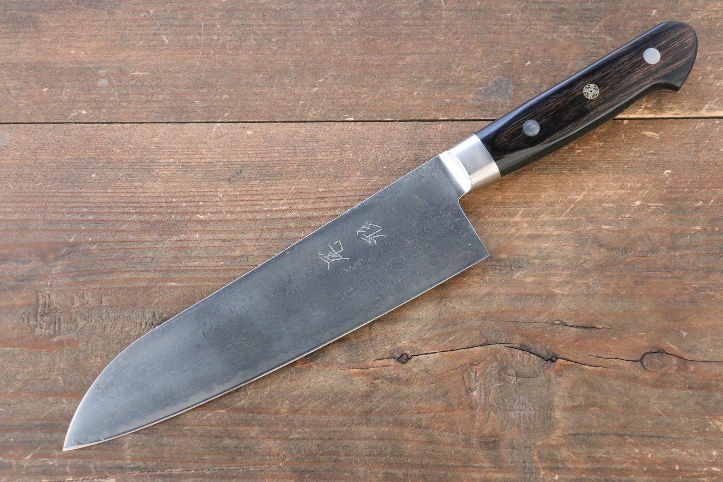 尾形 峻吾 SG2 ダマスカス 三徳包丁 180mm - 清助刃物