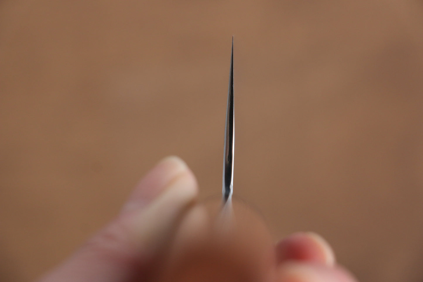 清助 V金10号 鎚目(丸) 菜切包丁 170mm モラド柄 - 清助刃物