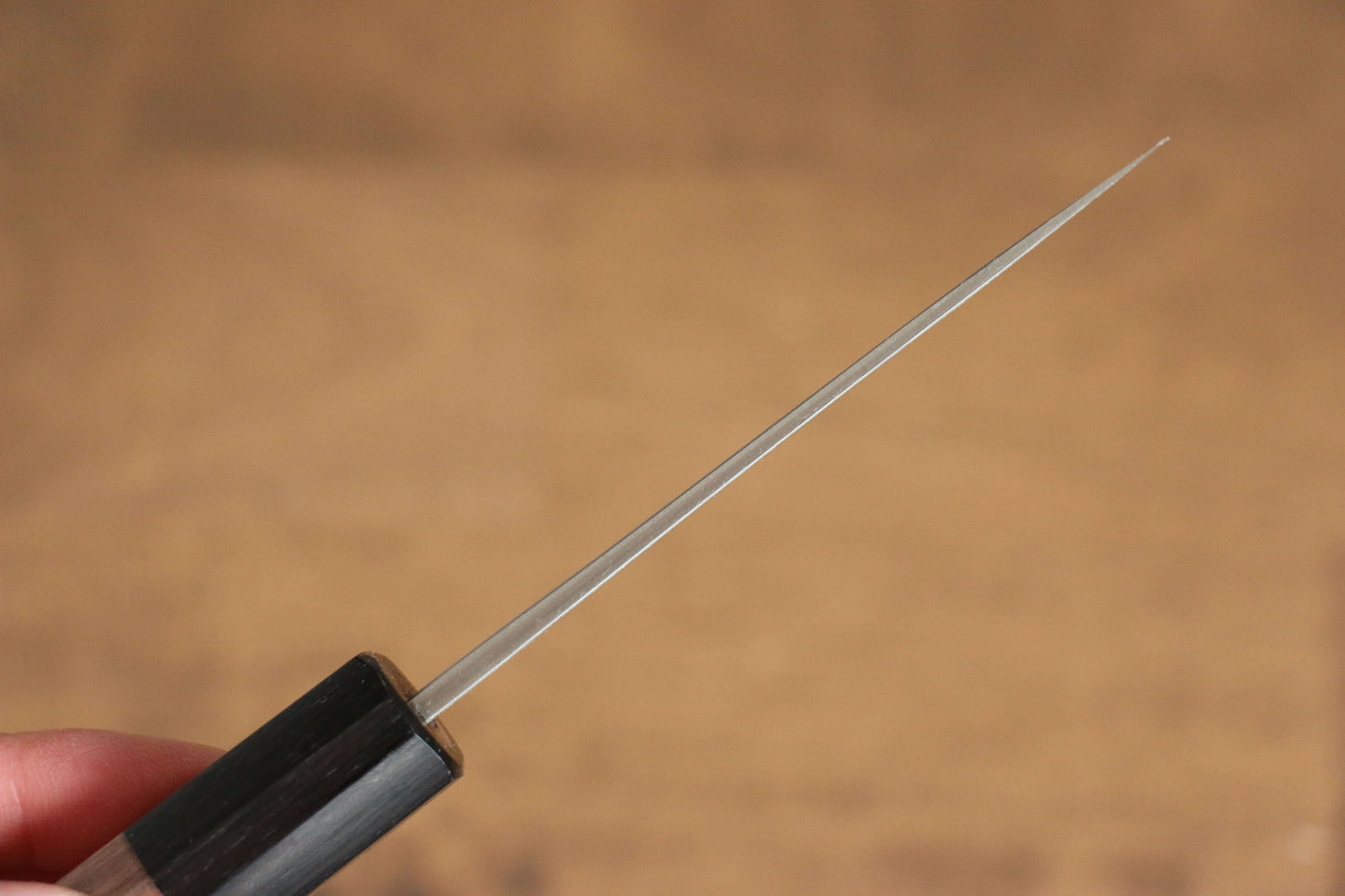 山本 直 V金10号 ダマスカス ペティーナイフ 80mm ウォルナット柄 - 清助刃物