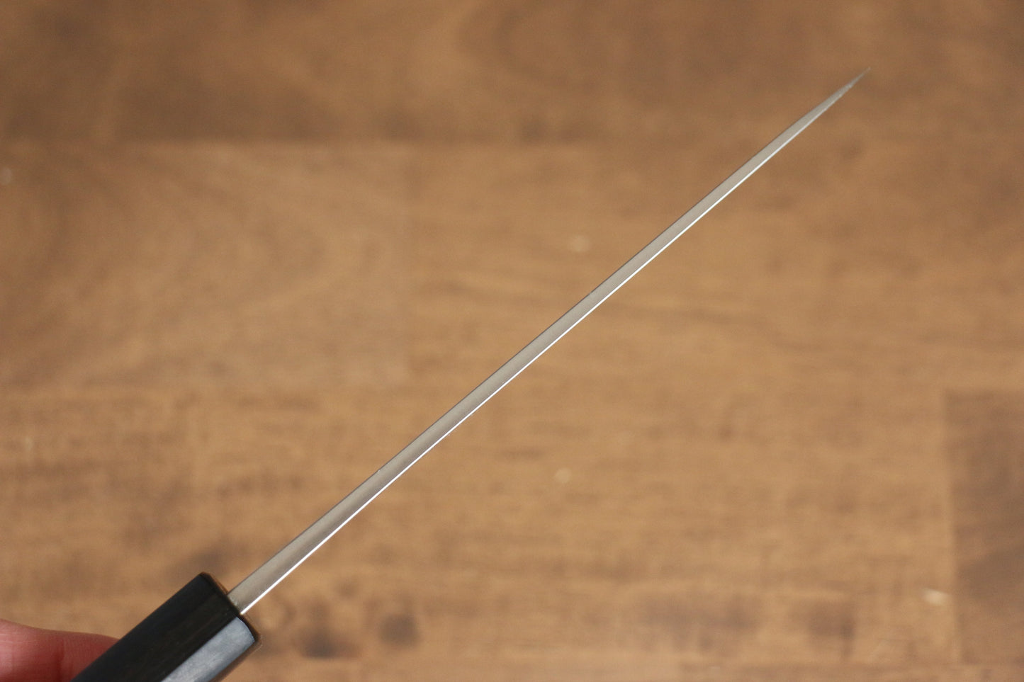 山本 直 V金10号 ダマスカス ペティーナイフ 135mm ウォルナット柄 - 清助刃物