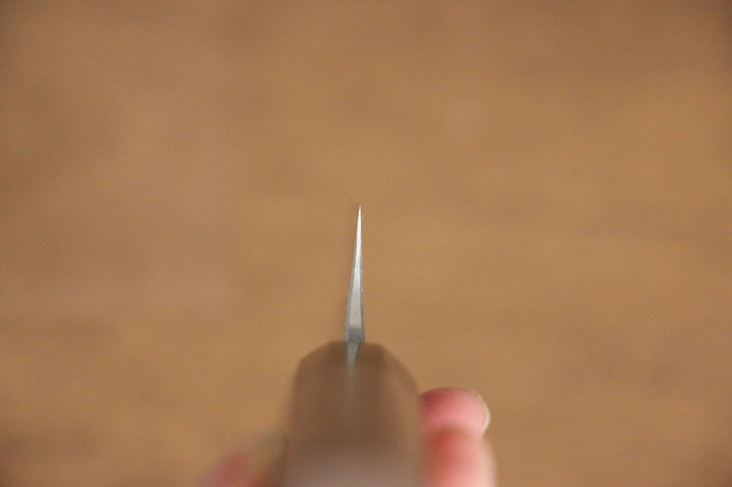 山本 直 V金10号 梨地 ダマスカス ペティーナイフ 140mm ウォルナット柄 - 清助刃物