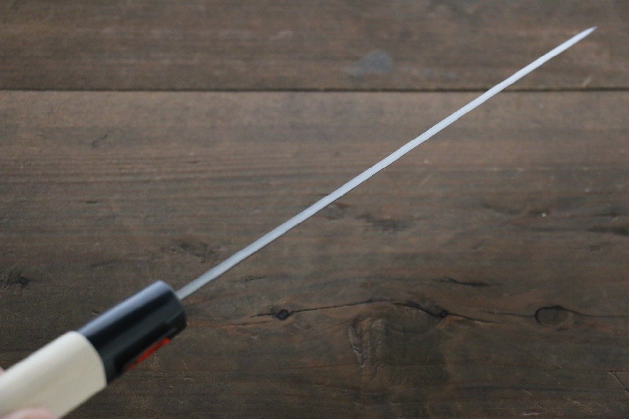 田中 誠貴 青ニ鋼 17層ダマスカスダマスカス 牛刀包丁 210mm 朴柄 - 清助刃物