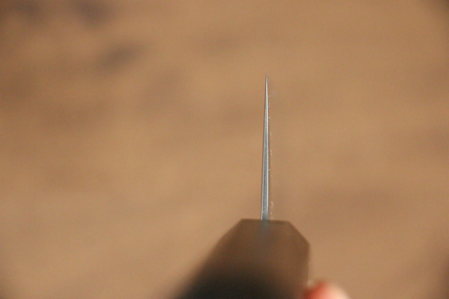清助 V金10号 鏡面仕上げ ダマスカス 三徳包丁 165mm 樫柄 - 清助刃物