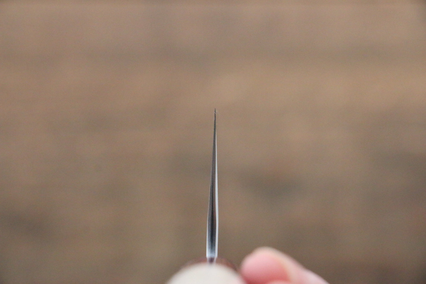 清助 V金10号 16層鎚目 ダマスカス 牛刀包丁 210mm 朴柄 - 清助刃物