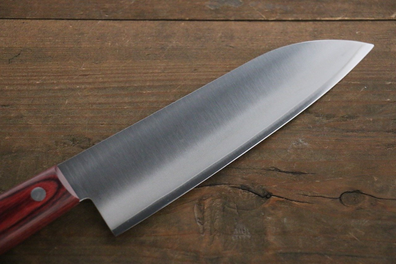 兼常 V金2号 三徳包丁 165mm 合板柄 - 清助刃物