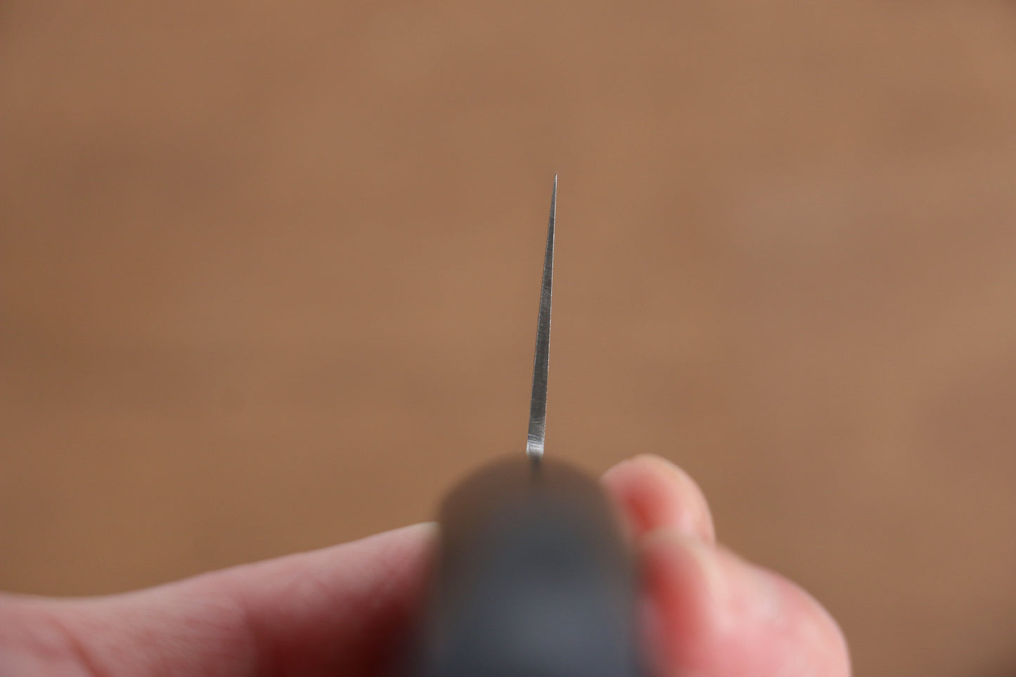 清助 AUS10 45層 鏡面仕上げ ダマスカス 牛刀包丁  180mm 黒合板柄 - 清助刃物