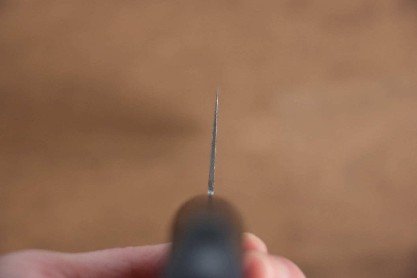 清助 AUS10 45層 鏡面仕上げ ダマスカス 牛刀包丁 210mm 黒合板柄 - 清助刃物