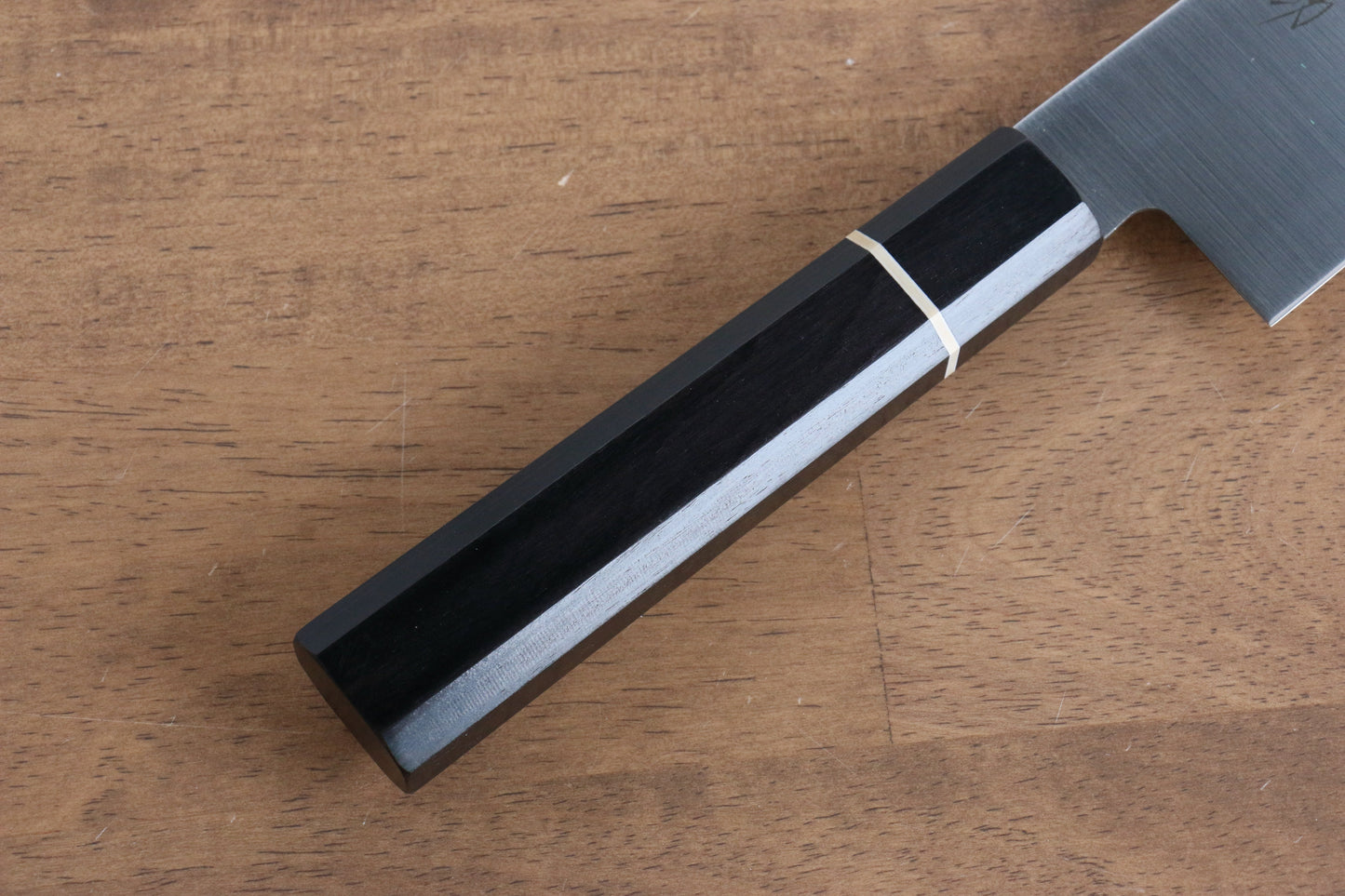 清助 モリブデン鋼(MOL) 牛刀包丁 210mm 黒合板柄 - 清助刃物