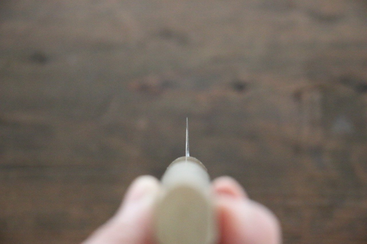 堺 孝行 グランドシェフ グランドシェフ スウェーデン鋼 ペティーナイフ 150mm 朴柄 - 清助刃物