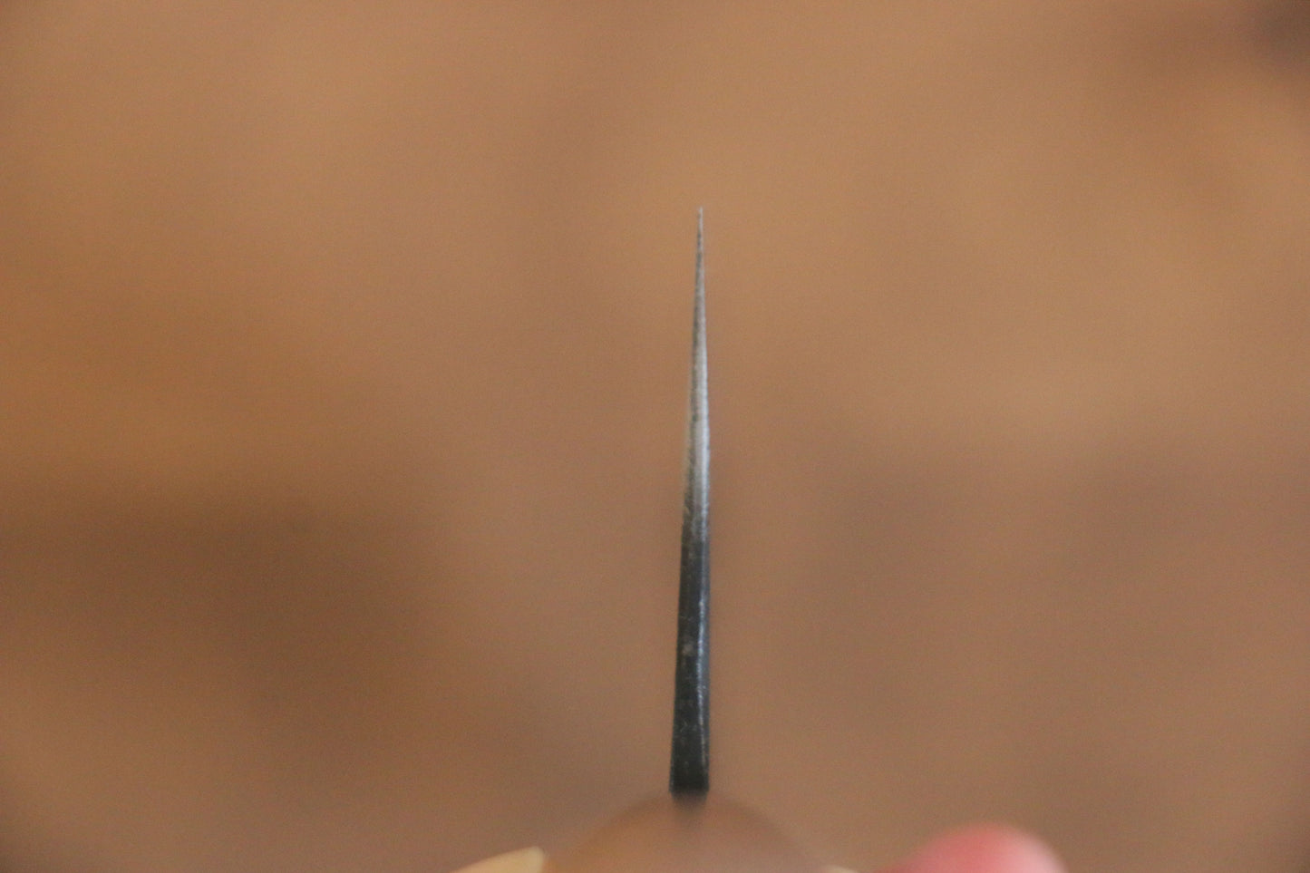 山本 直 白鋼 黒打 菜切り包丁 180mm ウォルナット柄 - 清助刃物