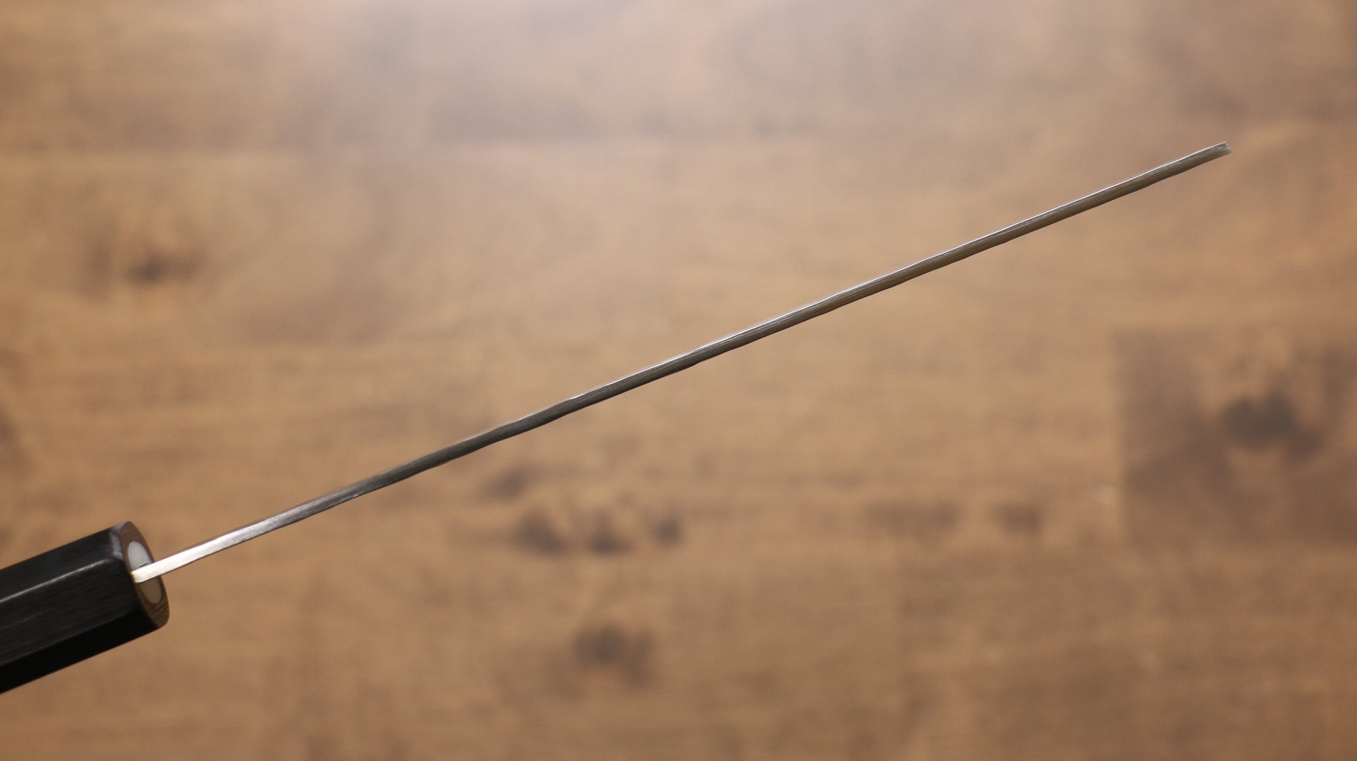 清助 AUS10 45層ダマスカス 薄刃包丁 160mm 紫檀柄 - 清助刃物