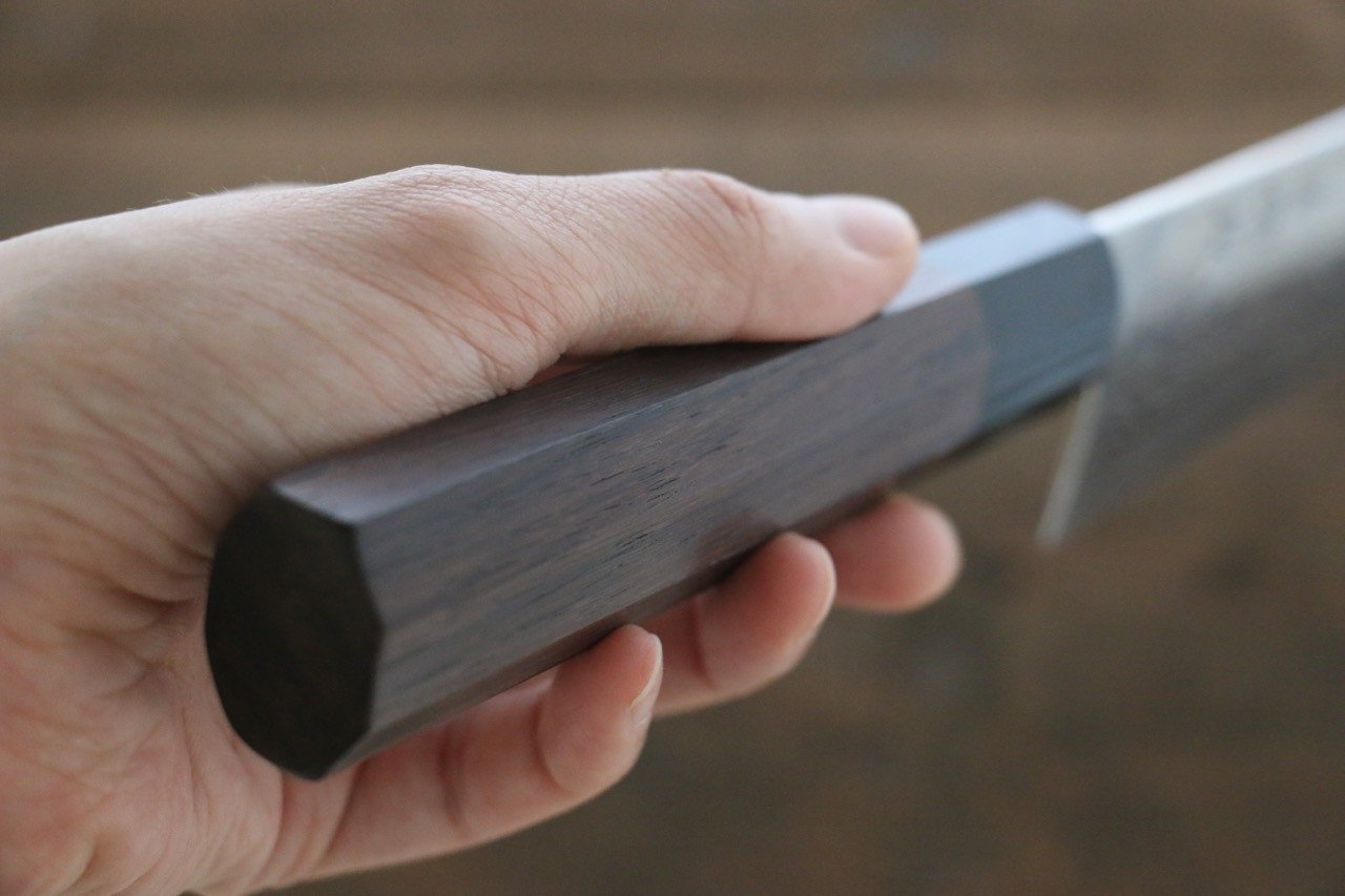 佑成 SG2 ダマスカス 牛刀包丁  210mm 紫檀柄 - 清助刃物