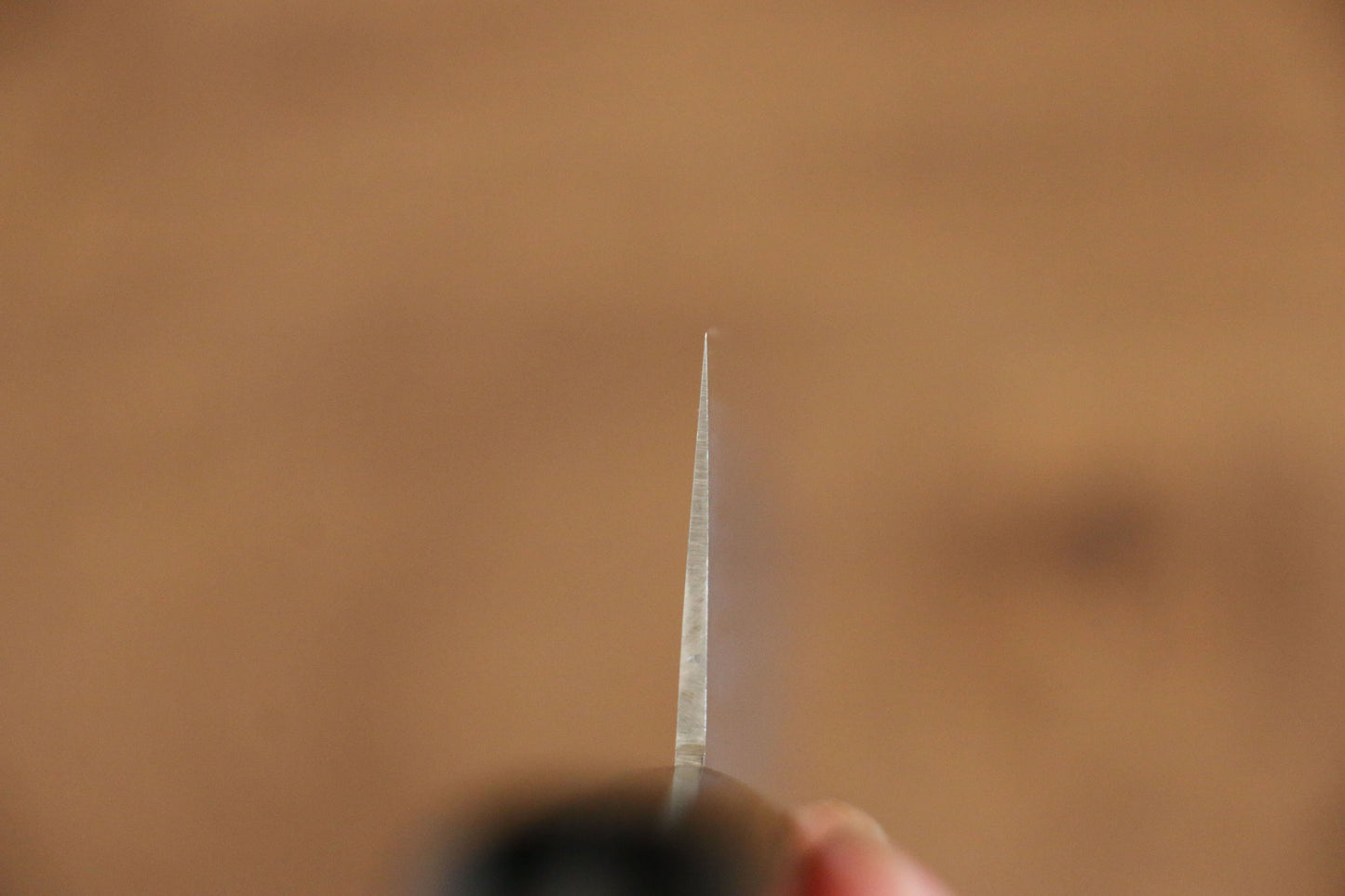 清助 V金10号 ダマスカス 三徳包丁 180mm 黒合板柄 - 清助刃物