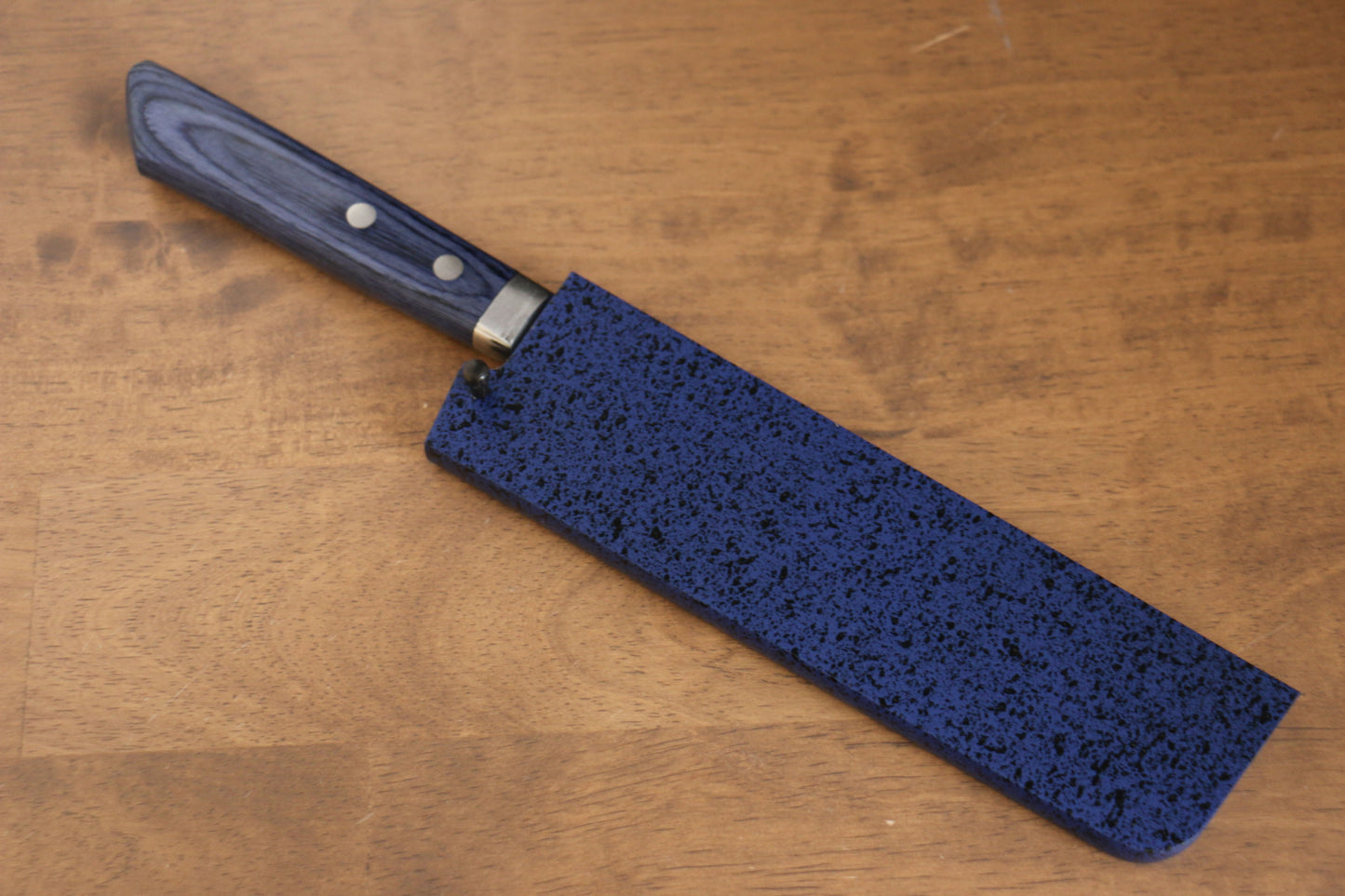 (中) 青合板 鞘 180mm 菜切包丁用 合板ピン付き - 清助刃物