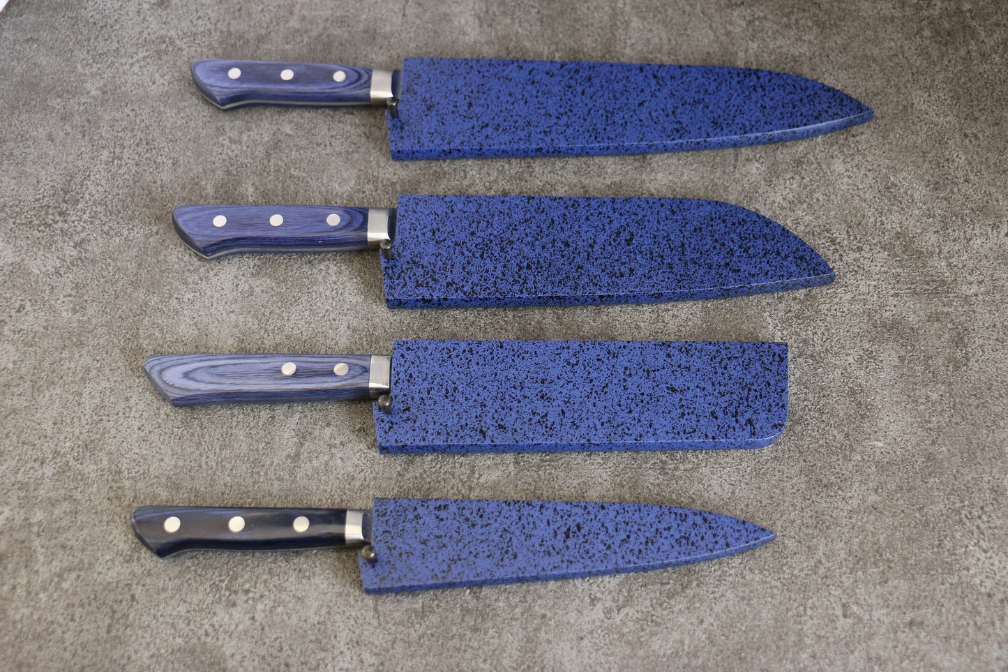(中) 青合板 鞘 180mm 菜切包丁用 合板ピン付き - 清助刃物