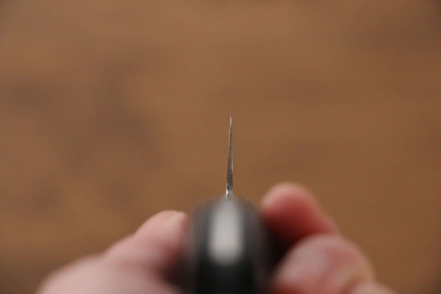 伊勢屋 モリブデン鋼(MOL) ペティーナイフ 150mm マホガニー柄 - 清助刃物