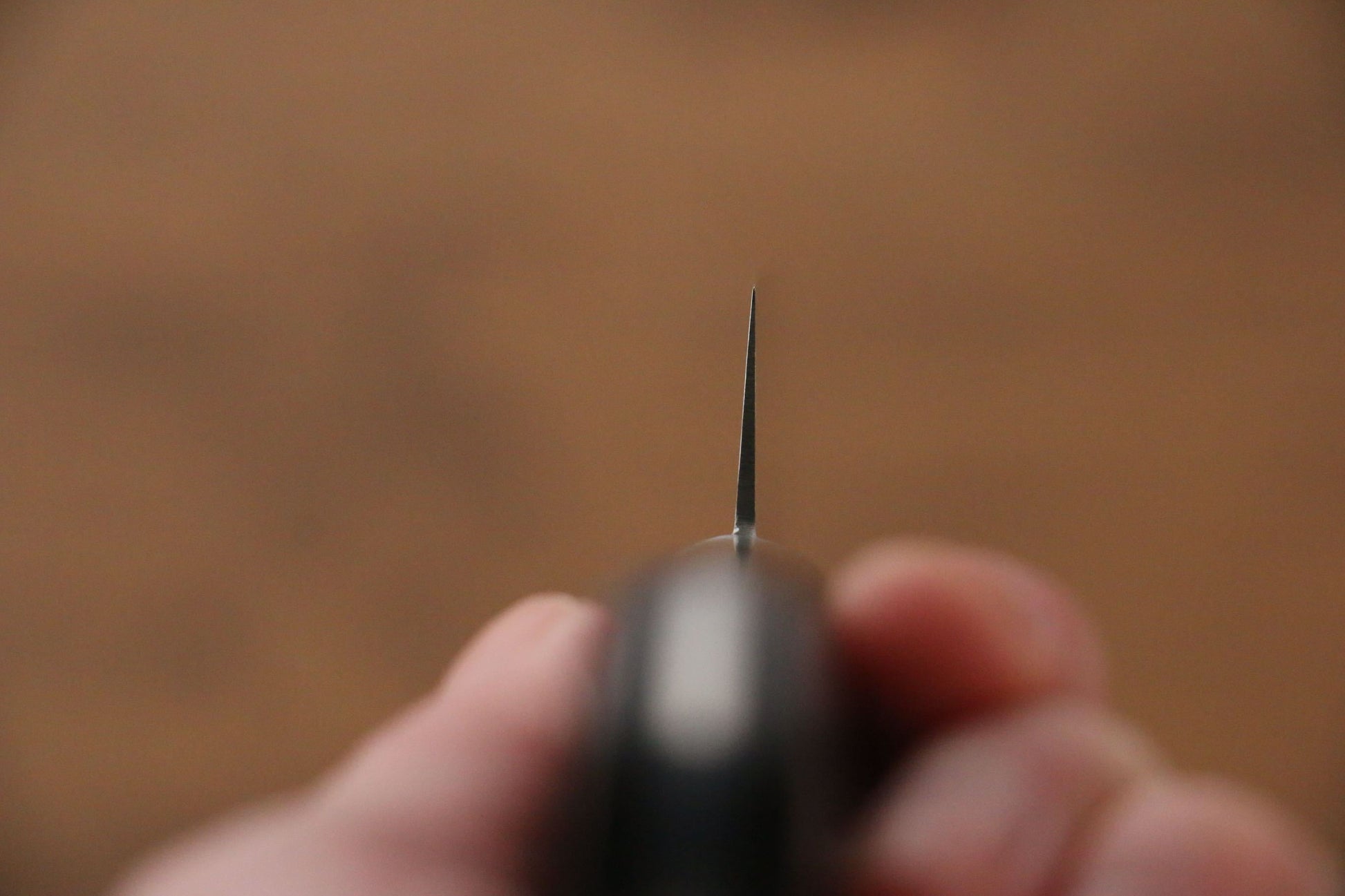 伊勢屋 モリブデン鋼(MOL) ペティーナイフ  150mm マホガニー柄 - 清助刃物