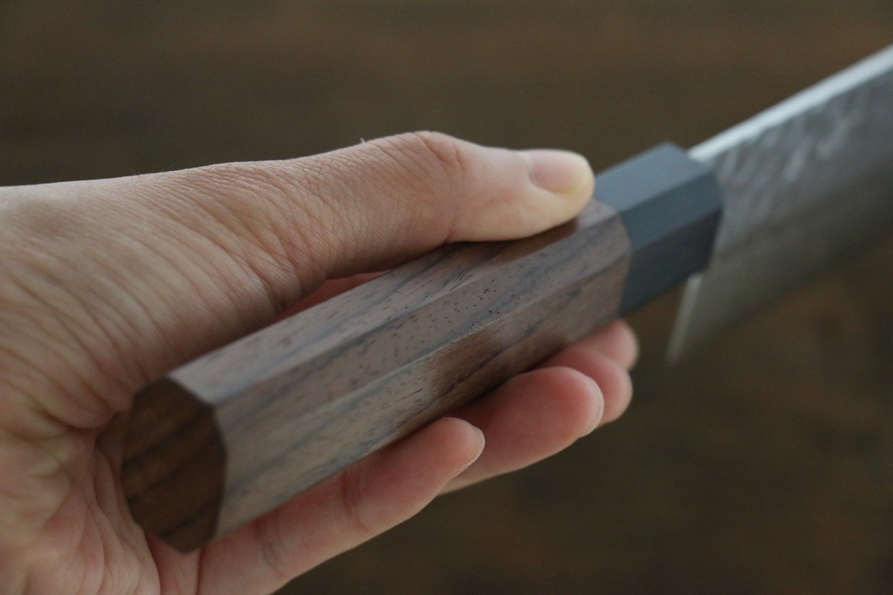 清助 AUS10 菜切包丁 165mm 紫檀柄 - 清助刃物