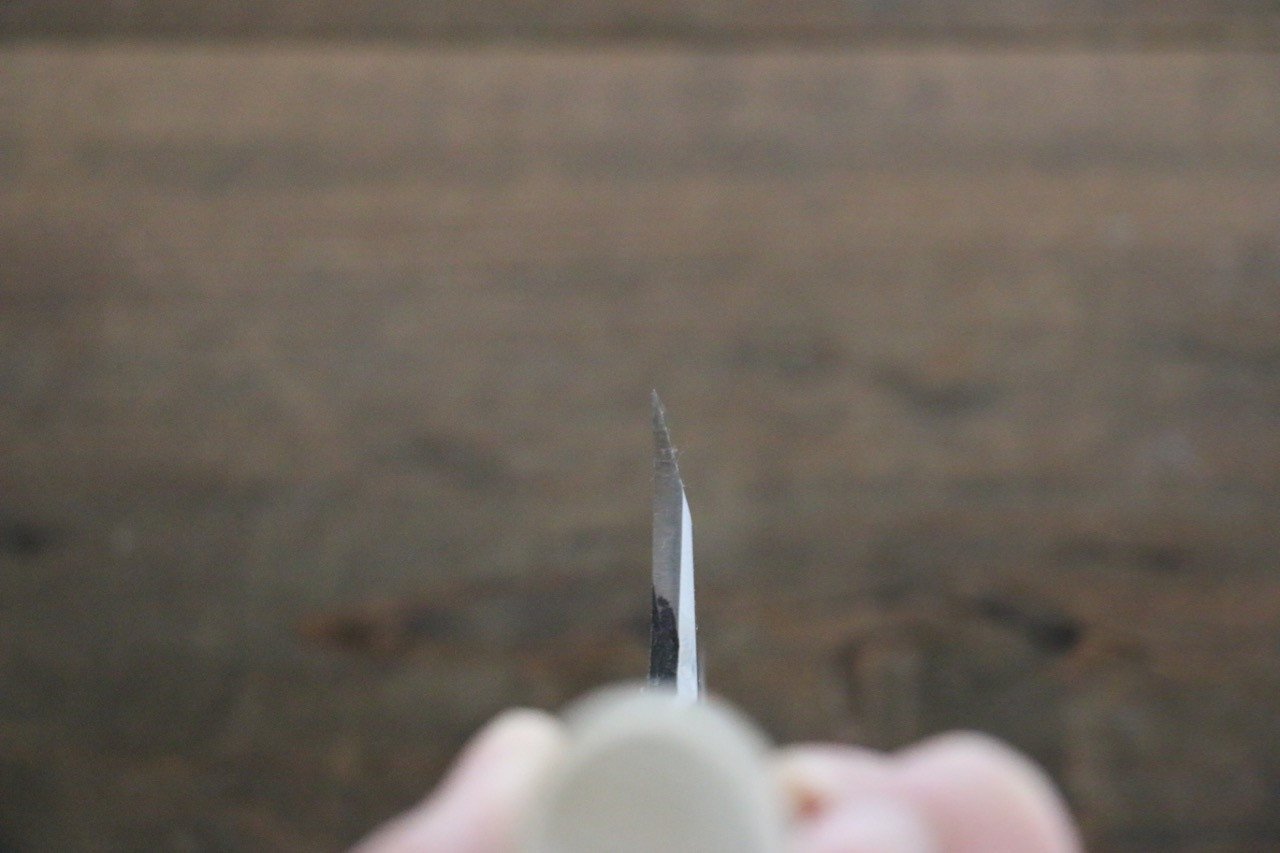 堺 孝行 【左利き用】 INOX 出刃包丁  朴柄 - 清助刃物