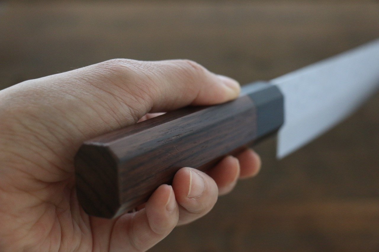 清助 AUS10 筋引包丁 240mm 紫檀柄 - 清助刃物