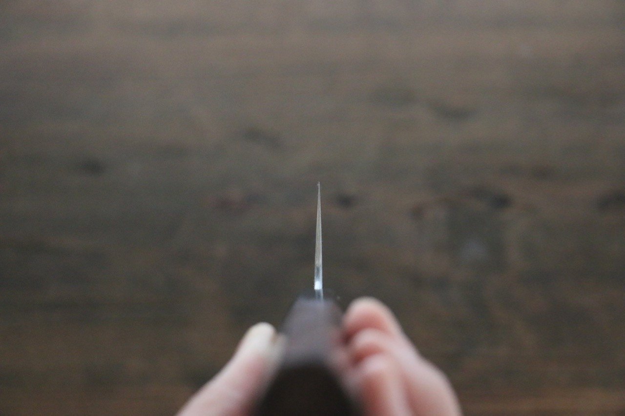 佑成 SG2 3層 切付牛刀包丁 210mm 紫檀柄 - 清助刃物