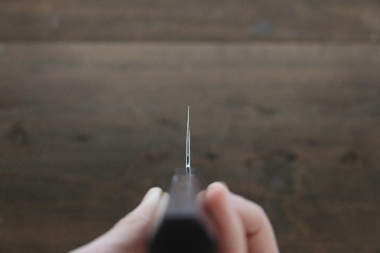 佑成 SG2 ダマスカス 切付牛刀包丁 240mm 紫檀柄 - 清助刃物