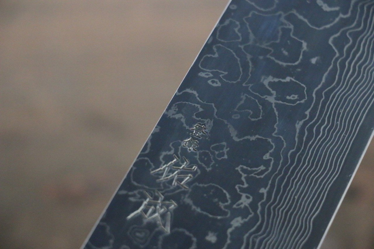 佑成 SG2 ダマスカス 切付牛刀包丁  270mm 紫檀柄 - 清助刃物