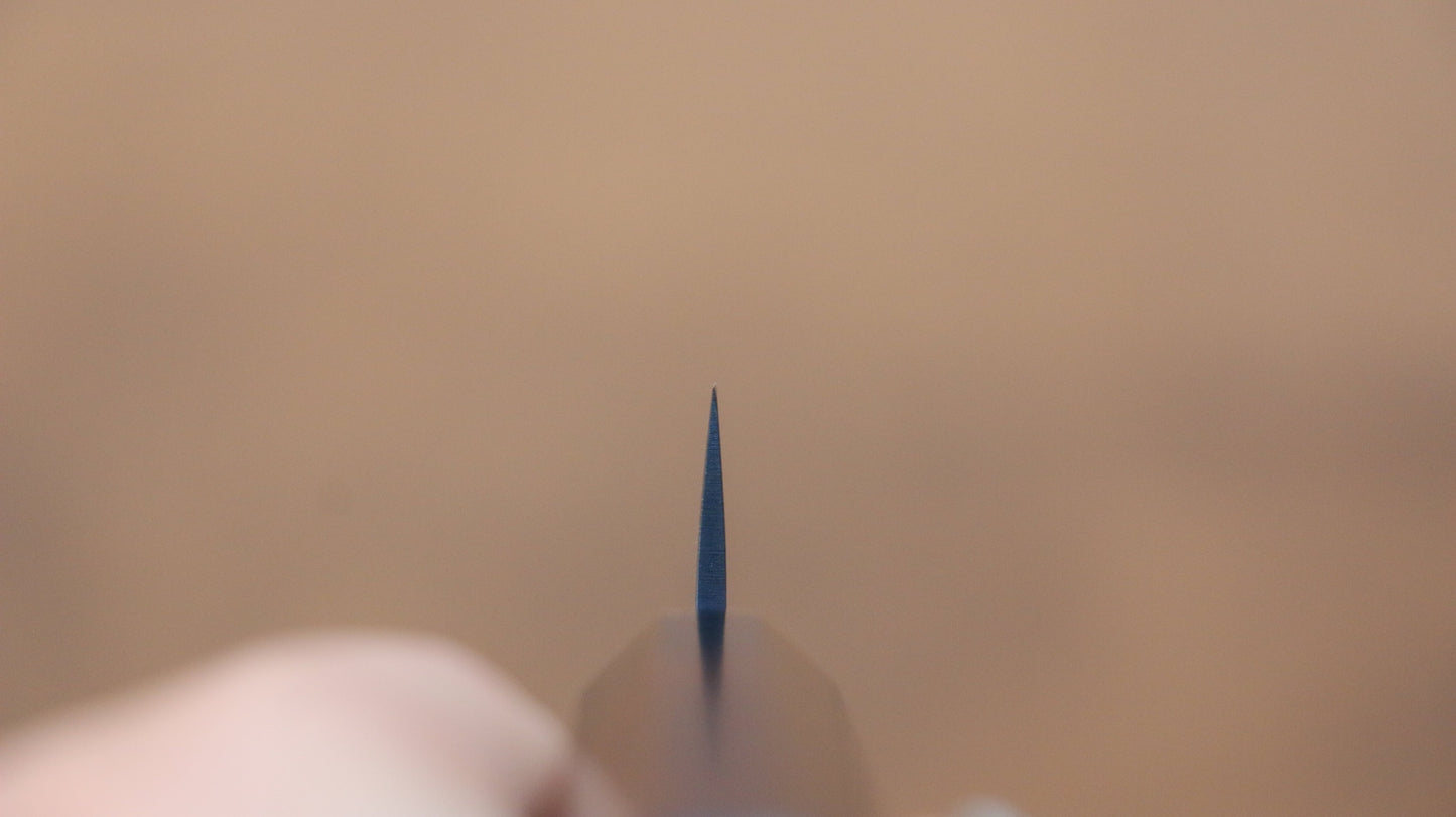 清助 SK-85鋼 イオンプレーティング 鎚目 ペティーナイフ 150mm 赤合板柄 - 清助刃物