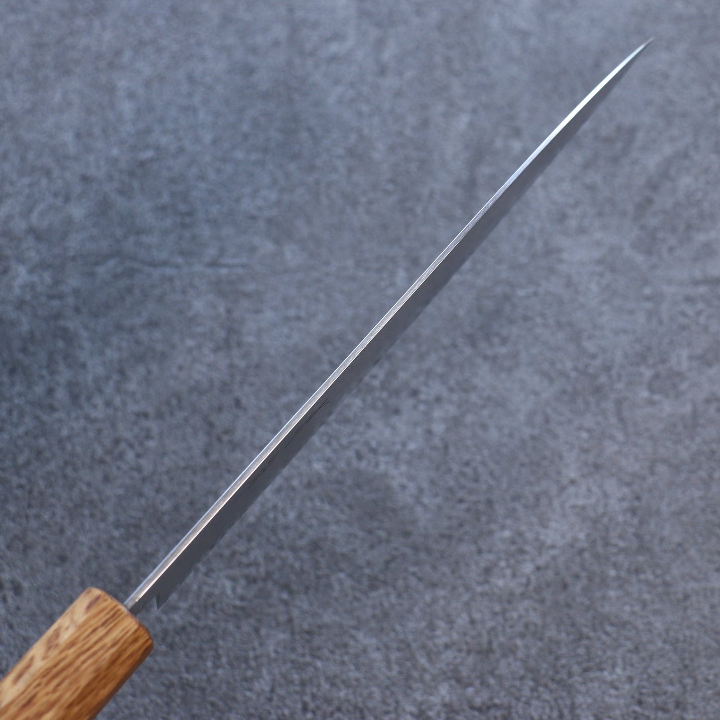 清助 V金10号 ダマスカス 三徳包丁 180mm 樫焼柄 - 清助刃物