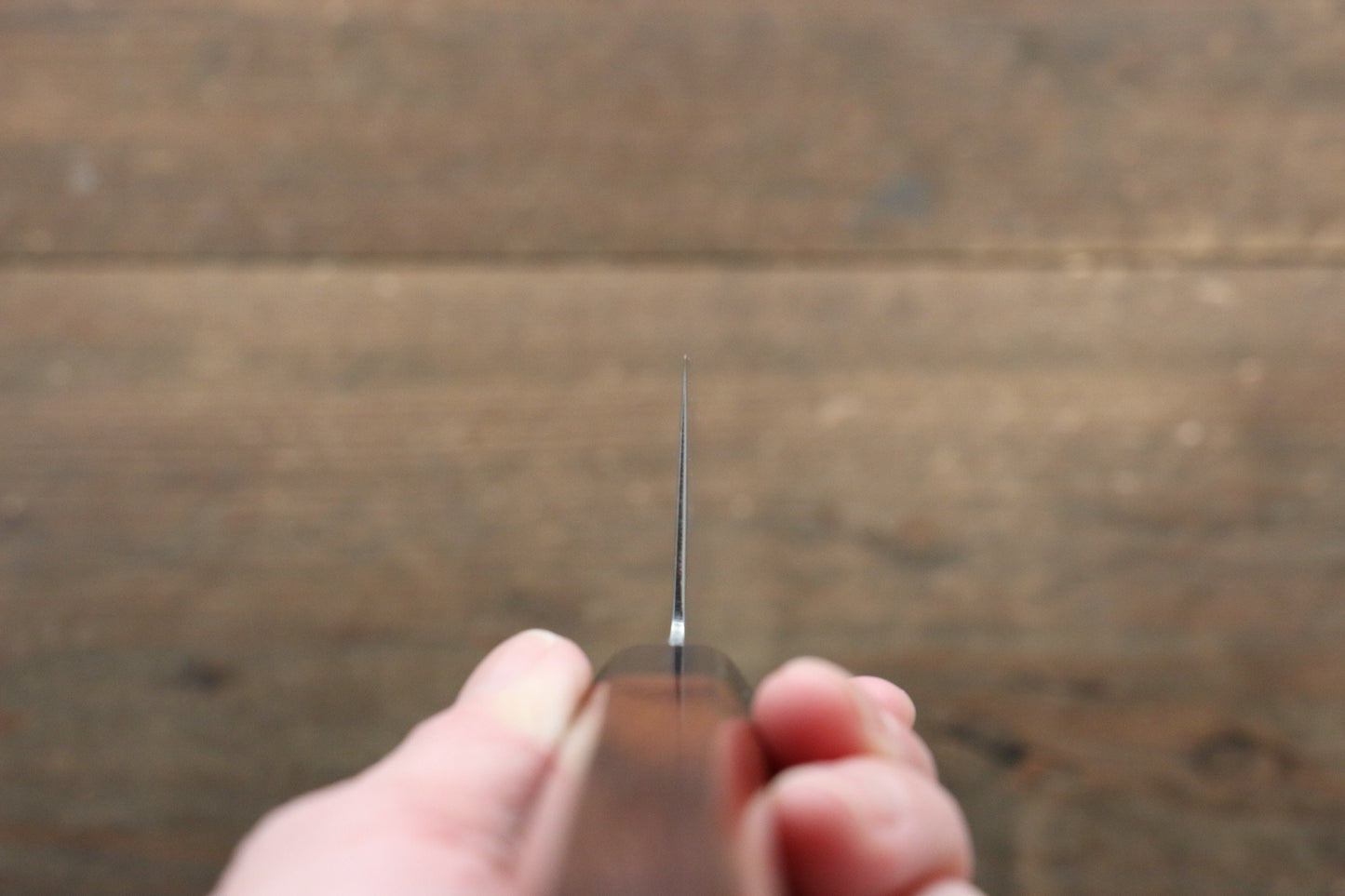 清助 AUS10 ダマスカス 牛刀包丁 240mm 紫檀柄 - 清助刃物