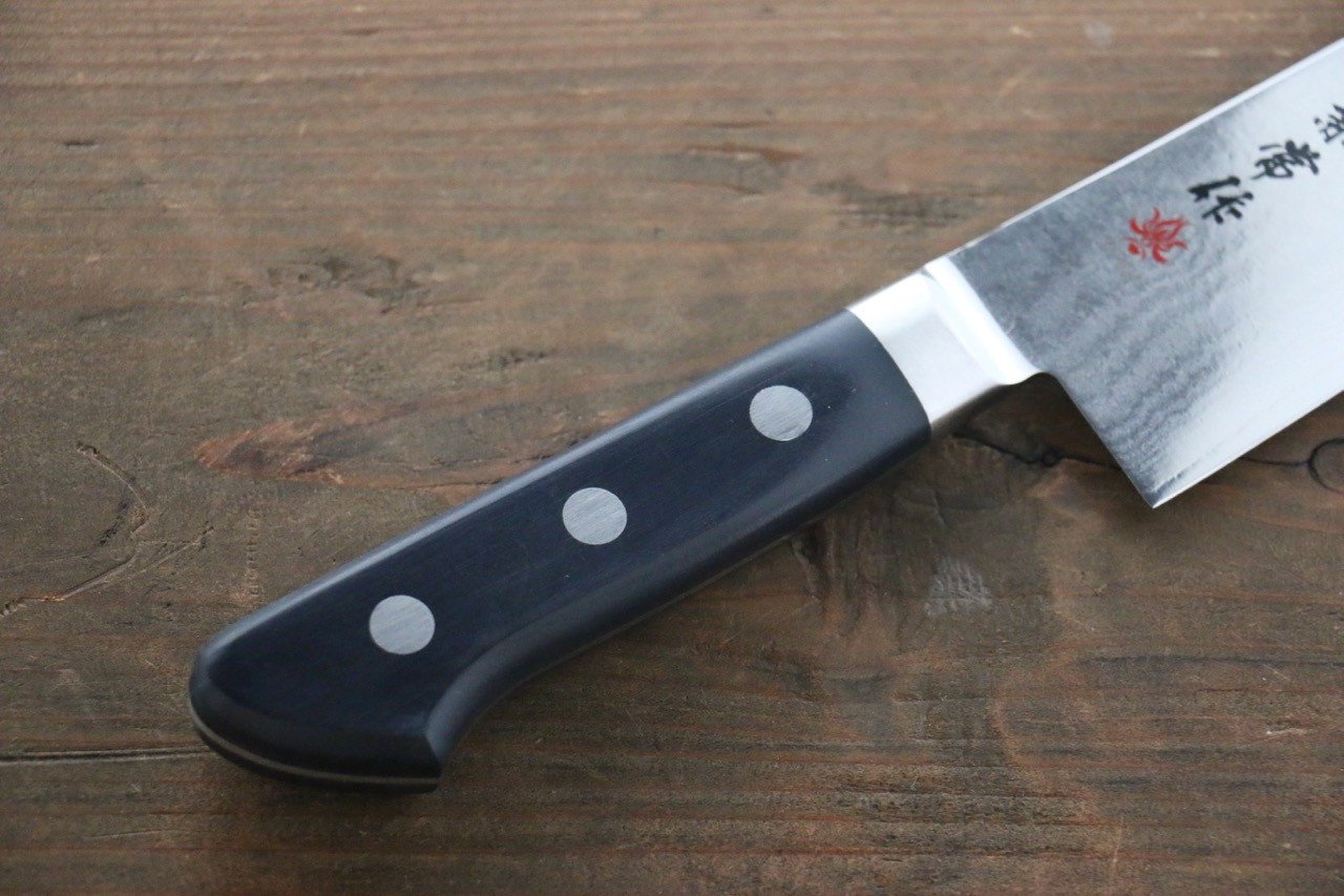 兼常 VG10 33層 ダマスカス 三徳包丁 180mm プラスチック柄 - 清助刃物